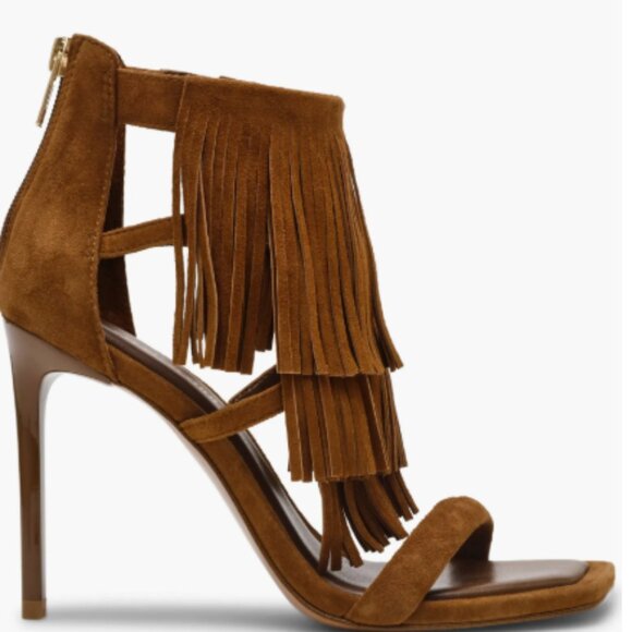 NWT Steve Madden Fringzy Stiletto Sandal (Women) - Picture 4 of 5